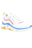 Sneakers VENTURE | with addition of leather Karl Lagerfeld white