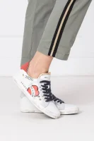 Leather sneakers ZADIG USED RED Zadig&Voltaire white