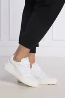 Skórzane sneakersy Liviana Conti biały