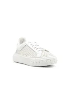Leather sneakers Casadei white