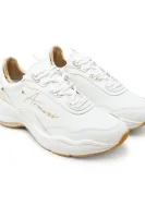 Leather sneakers Emporio Armani white