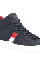 Sneakers FLAG DETAIL HIGH LEA Tommy Hilfiger navy blue