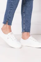 Leather sneakers New Haven Gant white