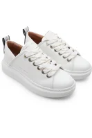 Skórzane sneakersy WEMBLEY Alexander Smith biały