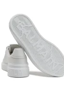 Skórzane sneakersy B-COURT Balmain biały