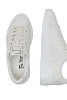 Skórzane sneakersy B-COURT Balmain biały
