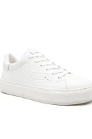 Leather sneakers LANEY CROC Kurt Geiger white