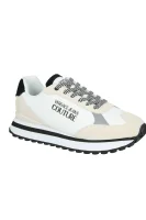 Sneakers | with addition of leather Versace Jeans Couture white
