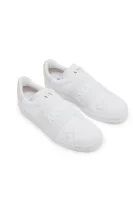 Slip-ons | with addition of leather Armani Exchange white