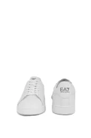 Leather sneakers EA7 white