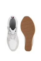 Running Wedge Sneakers Tommy Hilfiger white