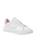 Leather sneakers TEMPLE FEMME Philippe Model white