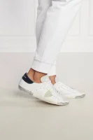 Шкіряне кросівки Philippe Model білий