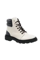 Leather ankle boots GANYA Bally white