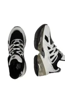 Sneakersy OLYMPIA SPORT | z dodatkiem skóry Michael Kors biały