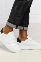 Шкіряне кросівки Philippe Model білий