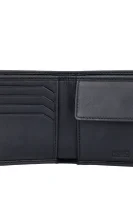 Leather wallet U-Bahn HUGO black