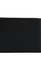 Skórzany portfel Crosstown_6 cc BOSS BLACK czarny