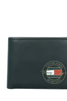 Skórzany portfel TH SIGNATURE MINI Tommy Hilfiger czarny