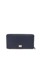 I Love Frame Wallet Love Moschino navy blue