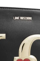 Shopperka Super Love Love Moschino czarny