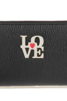 Love Frame Wallet Love Moschino black