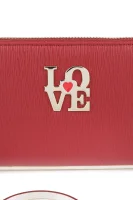 Love Frame Wallet Love Moschino red
