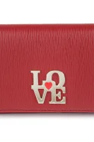 Portfel Love Frame Love Moschino czerwony