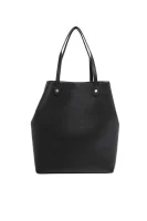 Chain Heart Shopper bag Love Moschino black