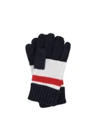 Gloves Tommy Hilfiger navy blue