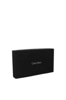 Skórzany wizytownik /etui na karty Calvin Klein czarny