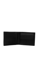Skórzany portfel NATHAN 5CC Calvin Klein czarny