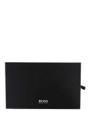 Leather wallet + card holder BOSS BLACK black
