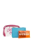 Paloma 3-pack cosmetic bag Guess pink