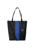 Center Stripe Shopper Bag Michael Kors black