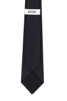 Silk tie Moschino black