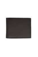 Шкіряний гаманець Eton MINI CC Tommy Hilfiger коричневий