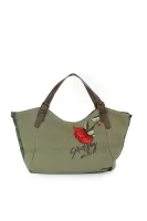 Shopper Bag Desigual olive green