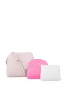 Messenger bag + cosmetic bag Furla powder pink