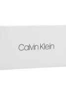 Skórzany brelok | Slim Fit Calvin Klein czarny