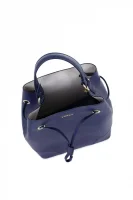Stacy S bag + cosmetic bag Furla navy blue
