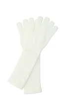 Rękawiczki GUESS biały