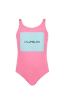 Strój kąpielowy Calvin Klein Swimwear różowy