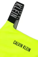 Strój kąpielowy Calvin Klein Swimwear limonkowy