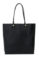 Leather shopper bag + sachet eden Furla black