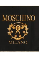 Silk scarf Moschino black