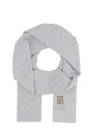 Wool scarf Moschino gray