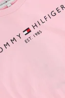 T-shirt ESSENTIAL | Regular Fit Tommy Hilfiger pudrowy róż