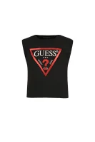T-shirt | Cropped Fit Guess czarny