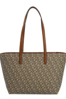Shopper bag CHAIN DKNY brown